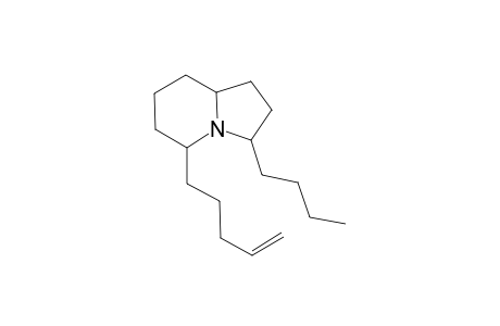 1-Butyl-5-(4'-penten-1'-yl)-indolizidine