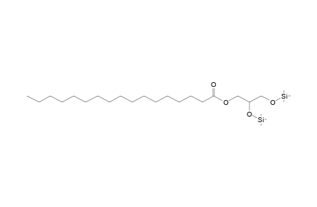 Glyceryl heptadecanote <.alpha.>-, di-TMS