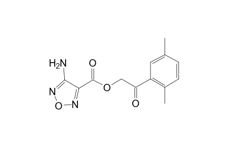 2-(2,5-Dimethylphenyl)-2-oxoethyl 4-amino-1,2,5-oxadiazole-3-carboxylate