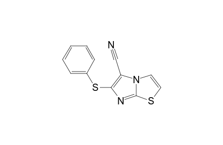 6-(PHENYLTHIO)IMIDAZO[2,1-b]THIAZOLE-5-CARBONITRILE