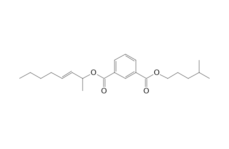 Isophthalic acid, isohexyl oct-3-en-2-yl ester