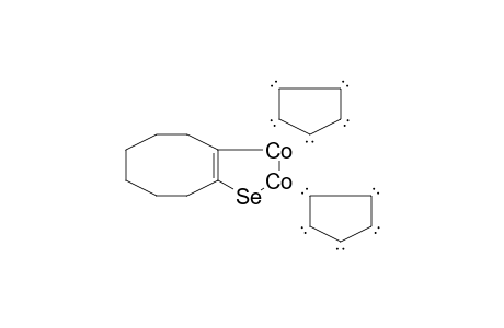 Cobalt, bis(.eta.5-2,4-cyclopentadien-1-yl)[.mu.-[(1-.eta.:Se,1,2-.eta.)-2-selenoxocyclooctylidene-Se]]di-, (Co-Co)