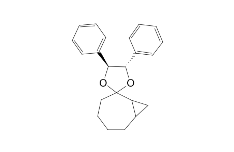 bicyclo[5.1.0]octan-2-one (S,S)-hydrobenzoin ketal
