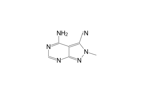 2H-PYRAZOLO[3,4-D]PYRIMIDINE-3-CARBONITRILE, 4-AMINO-2-METHYL-