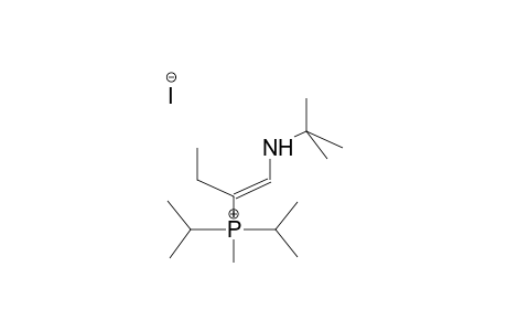 DIISOPROPYLMETHYL-(1-N-TERT-BUTYLAMINOBUT-1-EN-2-YL)PHOSPHONIUM IODIDE