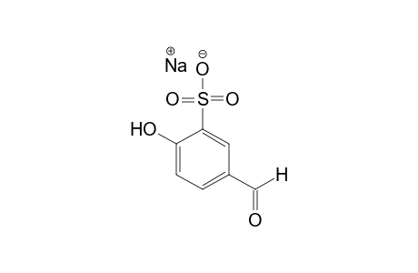 5-formyl-2-hydroxybenzenesulfonic acid, sodium salt