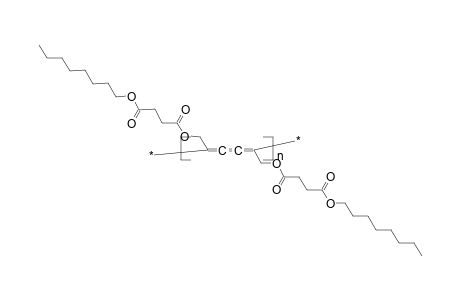 Poly[bis(octyloxysuccinoyloxy)hexa-2,3,4-triene-2,5-diyl]