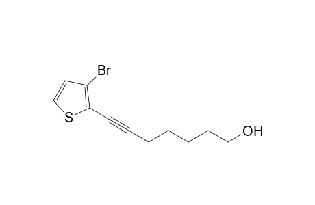 7-(3-Bromothien-2-yl)hept-6-yn-1-ol