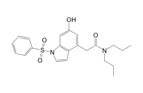 2-(1-besyl-6-hydroxy-indol-4-yl)-N,N-dipropyl-acetamide