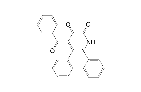 Pyridazine-3,4(1H,2H)-dione, 5-benzoyl-1,6-diphenyl-
