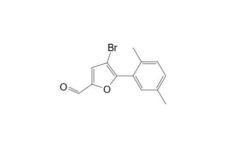 2-Furancarboxaldehyde, 4-bromo-5-(2,5-dimethylphenyl)-