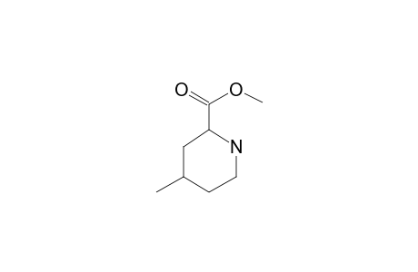 4-Methylpiperidine-2-carboxylic acid, methyl ester