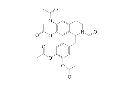 Papaveroline, N-acetyl-, tetraacetate