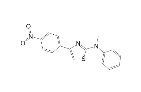 4-(4-Nitrophenyl)-N-phenyl-1,3-thiazol-2-amine, N-methyl-