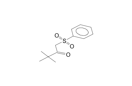 3,3-dimethyl-1-(phenylsulfonyl)-2-butanone