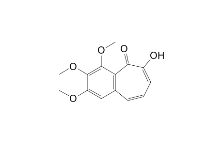 6-hydroxy-2,3,4-trimethoxy-5H-benzocyclohepten-5-one