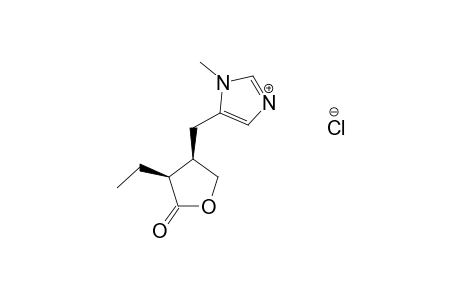 Pilocarpine, hydrochloride