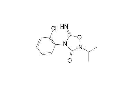 4-(2-Chlorophenyl)-5-imino-2-isopropyl-1,2,4-oxadiazolidin-3-one