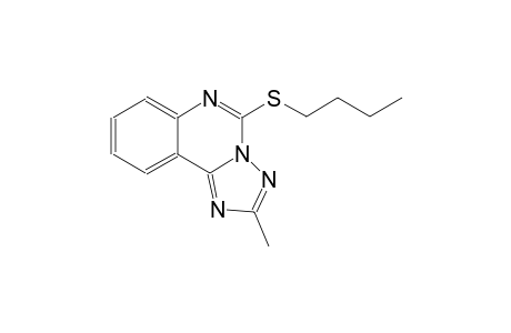 [1,2,4]triazolo[1,5-c]quinazoline, 5-(butylthio)-2-methyl-