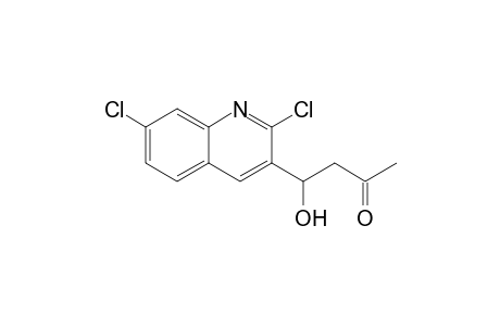 4-(2,7-dichloro-3-quinolinyl)-4-hydroxy-2-butanone