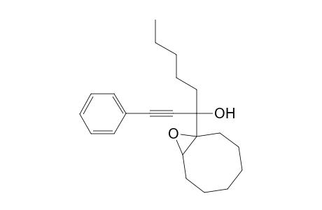 3-(9-oxabicyclo[6.1.0]nonan-8-yl)-1-phenyl-1-octyn-3-ol