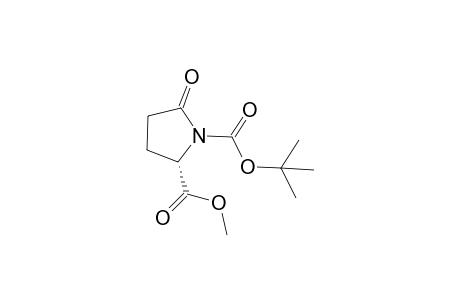 Methyl (S)-1-(tert-butoxycarbonyl)-5-oxopyrrolidine-2-carboxylate