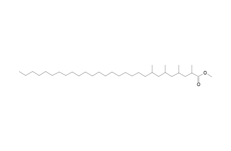 Octacosanoic acid, 2,4,6,8-tetramethyl-, methyl ester, (all-R)-(-)-