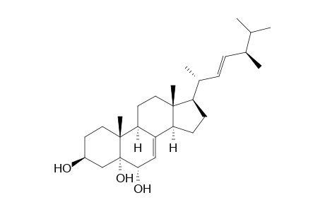 STIGMASTA-7,22-DIENE-3-BETA,5-ALPHA,6-ALPHA-TRIOL