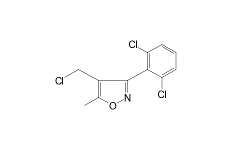 4-(chloromethyl)-3-(2,6-dichlorophenyl)-5-methylisoxazole