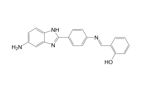 5-Amino-2-[4-(2-hydroxybenzylideneamino)phenyl]benzimidazole