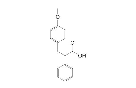 3-(p-methoxyphenyl)-2-phenylpropionic acid