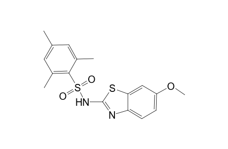 N-(6-methoxy-1,3-benzothiazol-2-yl)-2,4,6-trimethylbenzenesulfonamide