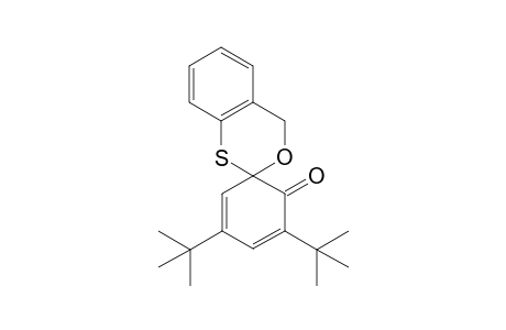 3',5'-DI-TERT.-BUTYLSPIRO-[4H-3,1-BENZOXATHIIN-2,1'-[3',5']-CYCLOHEXADIEN]-2'-ONE