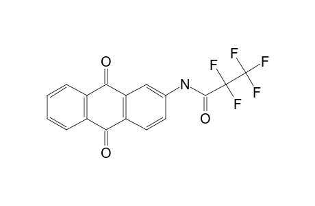 2-Aminoanthraquinone, N-pentafluoropropionyl-