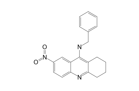 7-Nitro-N-(phenylmethyl)-1,2,3,4-tetrahydroacridin-9-amine