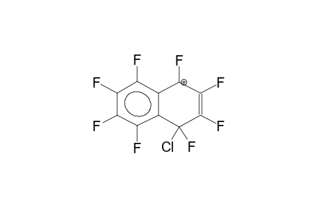 1-CHLORO-OCTAFLUORONAPHTHALENONIUM CATION