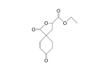 (3RS,5SR)-1,8-DIOXO-2-OXASPIRO-[4,5]-DEC-6-EN-CARBONSAEUREETHYLESTER