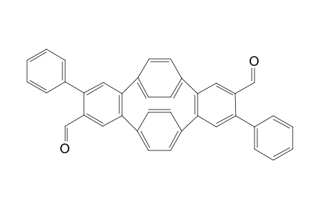 4",5'-diphenyldibenzo[2.2]paracyclophane-1,9-diene-4',5"-dicarbaldehyde