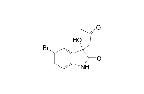 3-Acetonyl-5-bromo-3-hydroxy-2-indolinone
