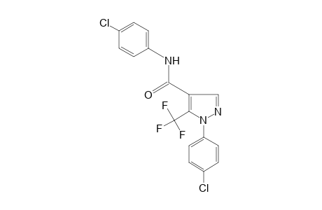 4'-chloro-1-(p-chlorophenyl)-5-(trifluoromethyl)pyrazole-4-carboxanilide