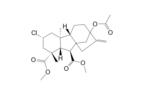 1H-7,9a-Methanobenz[a]azulene, gibbane-1,10-dicarboxylic acid deriv.