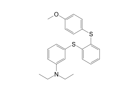 2-(4-Anisylthio)-3'-(N,N-diethylamino)diphenyl sulfide