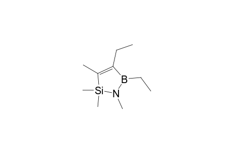 1-Aza-2-sila-5-boracyclopent-3-ene, 4,5-diethyl-1,2,2,3-tetramethyl-