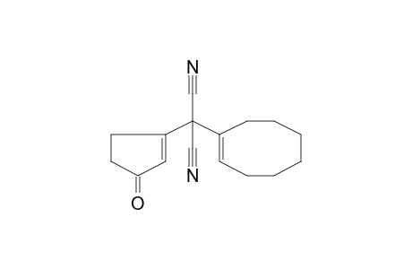Propanedinitrile, 1-(1-cycloocten-1-yl)-1-(1-cyclopenten-3-on-1-yl)-