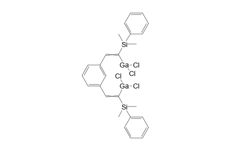 [1-dichlorogallanyl-2-[3-[2-dichlorogallanyl-2-[dimethyl(phenyl)silyl]vinyl]phenyl]vinyl]-dimethyl-phenyl-silane