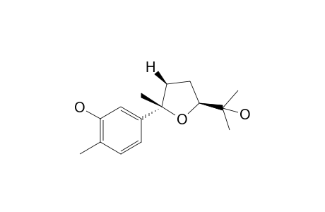 5-((2S,5S)-5-(2-hydroxypropan-2-yl)-2-methyltetrahydrofuran-2-yl)-2-methylphenol