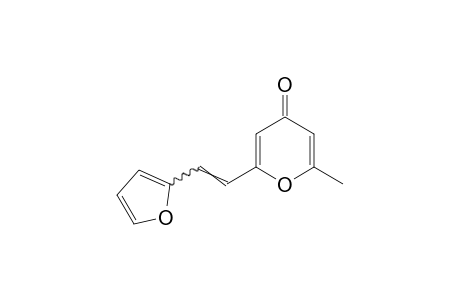 6-[2-(2-furyl)vinyl]-2-methyl-4H-pyran-4-one