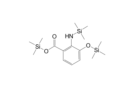 3-Hydroxyanthranilic acid, 3TMS