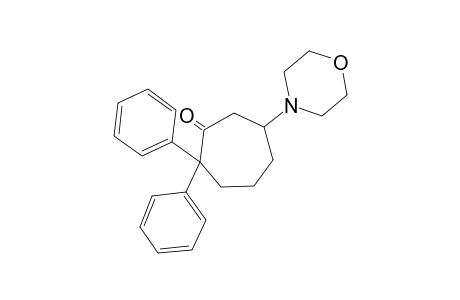 2,2-diphenyl-6-morpholinocycloheptanone