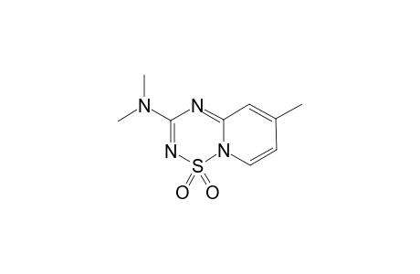 3-(N,N-Dimethylamino)-1,1-dioxo-6-methyl-1H-1-.lambda(6).-H-pyrido[1,2-b]-(1,2,4,6)-thiatriazine